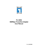 LevelOne PLI-4052 User manual