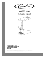 Cornelius Quest 2000 Installation guide