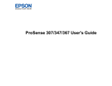 Epson ProSense 367 User manual