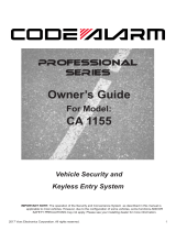 Code Alarm CA1155 User manual