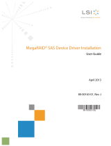 LSI MegaRAID SAS Device Driver User guide