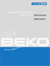 Beko DWD8667 Owner's manual