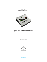 Universal Audio Apollo Twin USB User manual