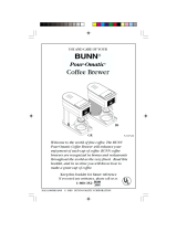 Bunn GR-8 User manual