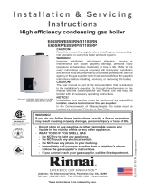 Rinnai E110CRP Installation guide