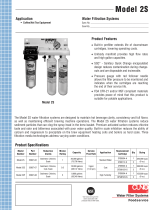 MULTIPLEX Cuno Model 2S Water Filtration Systems Specification