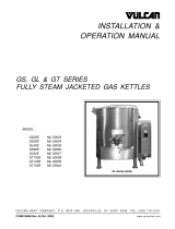 Vulcan-Hart GT125E ML-52639 User manual