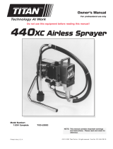 Titan 440xc Owner's manual