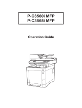 Utax P-C3565i MFP Owner's manual