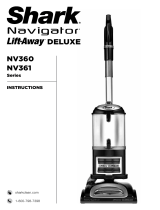 Shark NV360/ NV361 Navigator Lift-Away Deluxe User manual