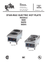Star Manufacturing 502FD Operating instructions