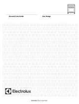 Electrolux E30GF74TPSB Owner's manual