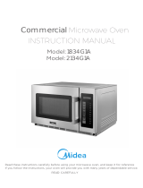 Midea 1834G1A User manual