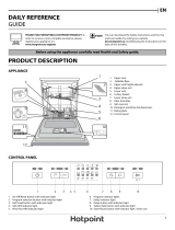 Hotpoint Aquarius HFC 2B19 Freestanding Dishwasher User manual