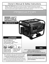 Predator 68525 Owner's manual