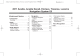 Buick LUCERNE - 2011 Navigation Manual