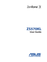 Asus ZenFone 3 Deluxe (ZS570KL) User guide