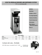 Cecilware FTC-3 User manual