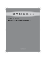 Dynex DX-37L130A11 User manual