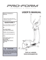 Pro-Form PFIVEL32011.0 User manual