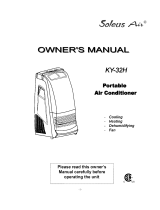 Soleus Air KY-32H Owner's manual
