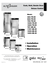 Alto-Shaam Halo Heat 1000-TH/III Installation Operation & Maintenance