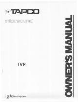 Electro-Voice IVP Owner's manual