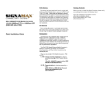 SignaMax 10/100/1000 to 1000 SFP PoE  Media Converter User guide