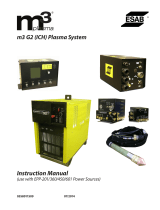 ESAB M3® Plasma G2 (ICH) Plasma System User manual