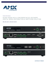 AMX NMX-ENC-N2312-C Encoder Card User manual