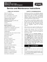 Bryant 558J User manual