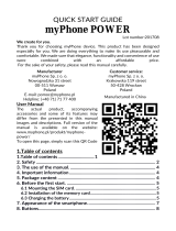 myPhone POWER User manual