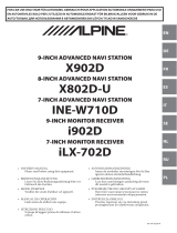 Alpine X802DC-U Owner's manual