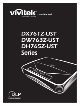 Vivitek DH765Z-UST User manual