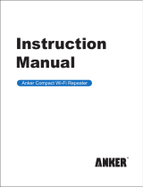 Anker Wireless Networking Wifi Repeater User manual