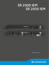 Sennheiser SR 2050 IEM User manual