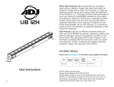 ADJ UB 12H User manual