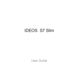 Huawei Ideos Tablet S7 Slim User manual