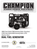 Champion Power Equipment 100155 User manual