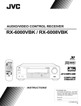 JVC RX-6008VBK Owner's manual