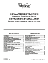 Whirlpool CGM2745FQ Installation guide