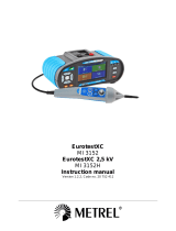 METREL EurotestXC User manual