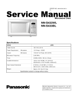 Panasonic NN-S433BL Owner's manual