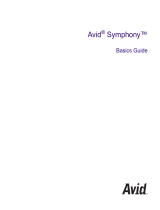 Avid Symphony Symphony 3.5 User guide
