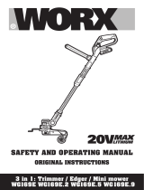 Worx WG169E User manual