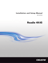 Christie Roadie 4K45 User manual