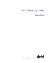 Avid Symphony Symphony Nitris 1.5 User guide
