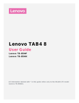 Lenovo TAB4 8 Plus User manual