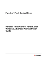 Parallels Plesk Panel 8.6 Windows User guide