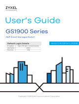 ZyXEL GS1900-8 User guide